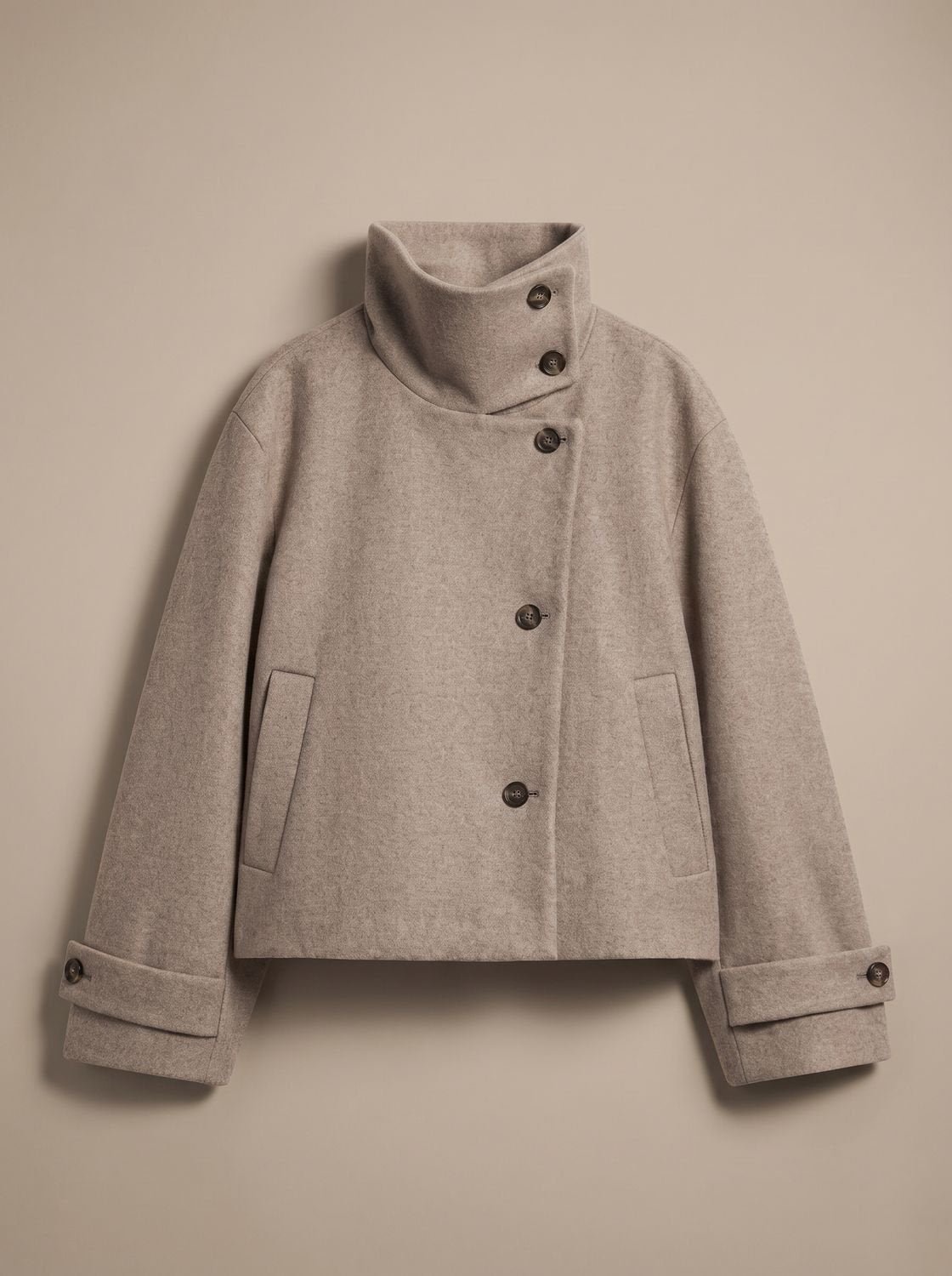 Florence | Women's Wool-Blend Short Coat for Winter