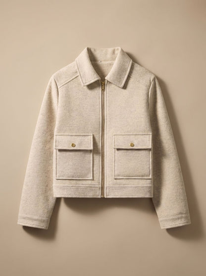 Florence | Women's Wool-Blend Short Coat for Winter