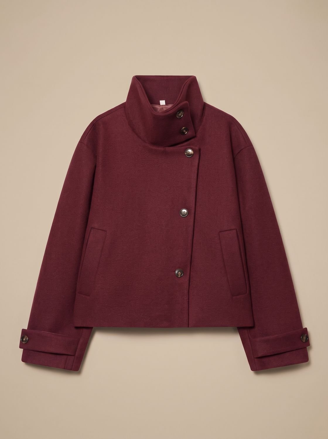 Florence | Women's Wool-Blend Short Coat for Winter