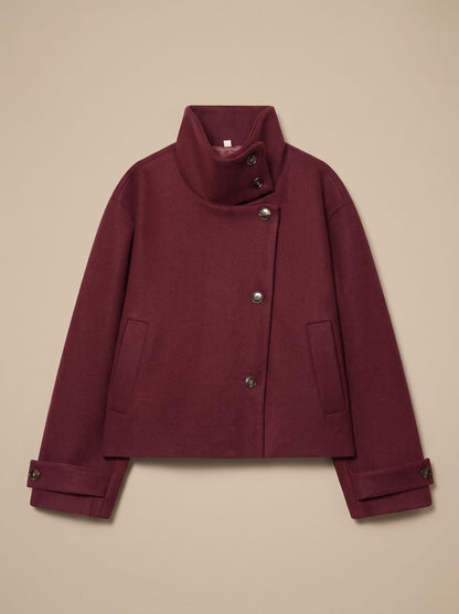 Florence | Women's Wool-Blend Short Coat for Winter