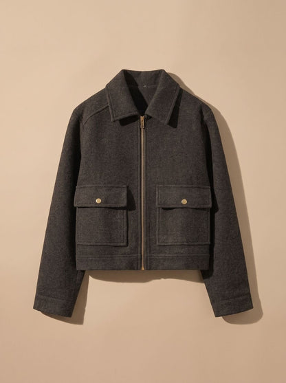 Florence | Women's Wool-Blend Short Coat for Winter