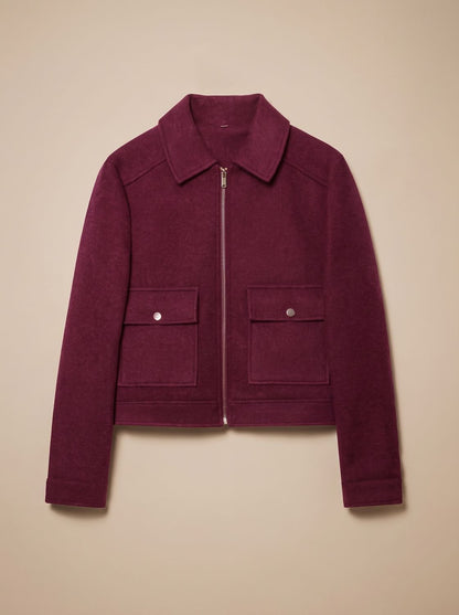 Florence | Women's Wool-Blend Short Coat for Winter