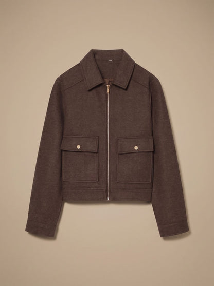 Florence | Women's Wool-Blend Short Coat for Winter