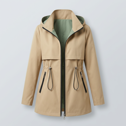 Sienna | Women's Hooded Trench Coat