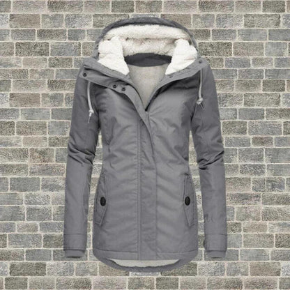 Olivia | Women's Warm Hooded Winter Jacket for Cold Weather Days