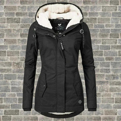 Olivia | Women's Warm Hooded Winter Jacket for Cold Weather Days