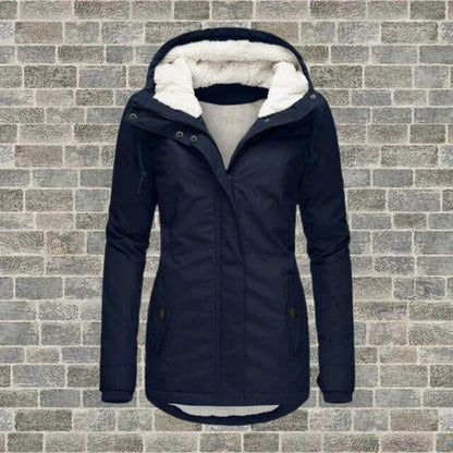 Olivia | Women's Warm Hooded Winter Jacket for Cold Weather Days