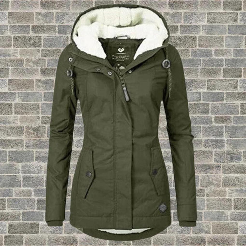 Olivia | Women's Warm Hooded Winter Jacket for Cold Weather Days