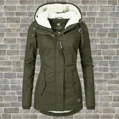 Olivia | Women's Warm Hooded Winter Jacket for Cold Weather Days