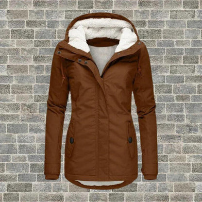 Olivia | Women's Warm Hooded Winter Jacket for Cold Weather Days