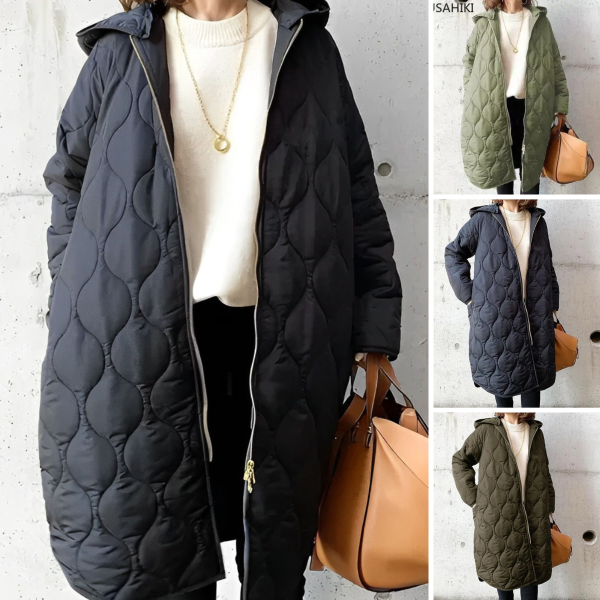 Ella | Women's Warm Hooded Winter Parka Jacket
