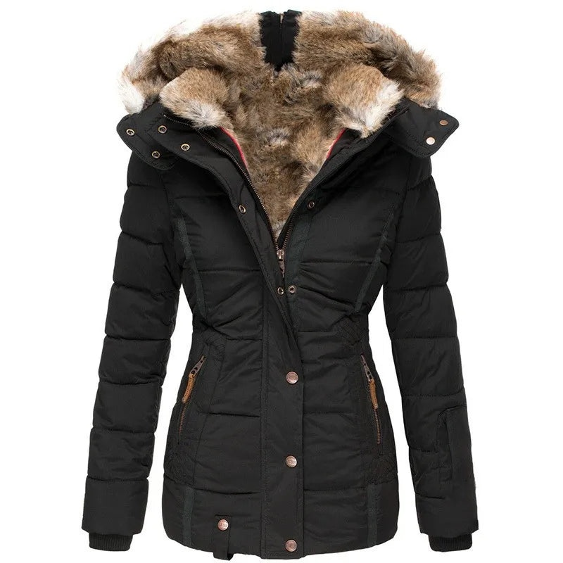 Tessa | Women's Warm Insulated Hooded Winter Jacket