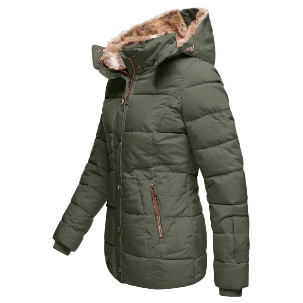 Tessa | Women's Warm Insulated Hooded Winter Jacket
