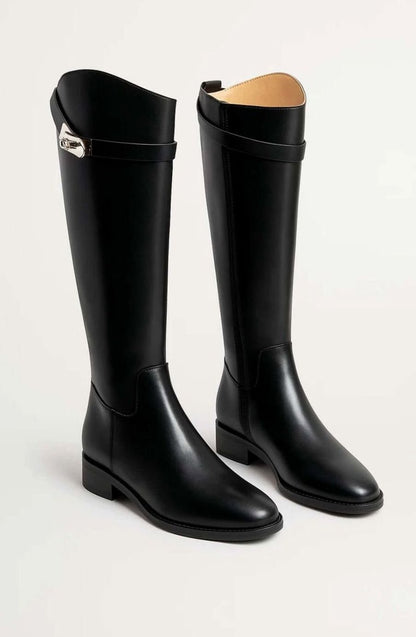 Edie | Women's Knee-High Leather Riding Boots