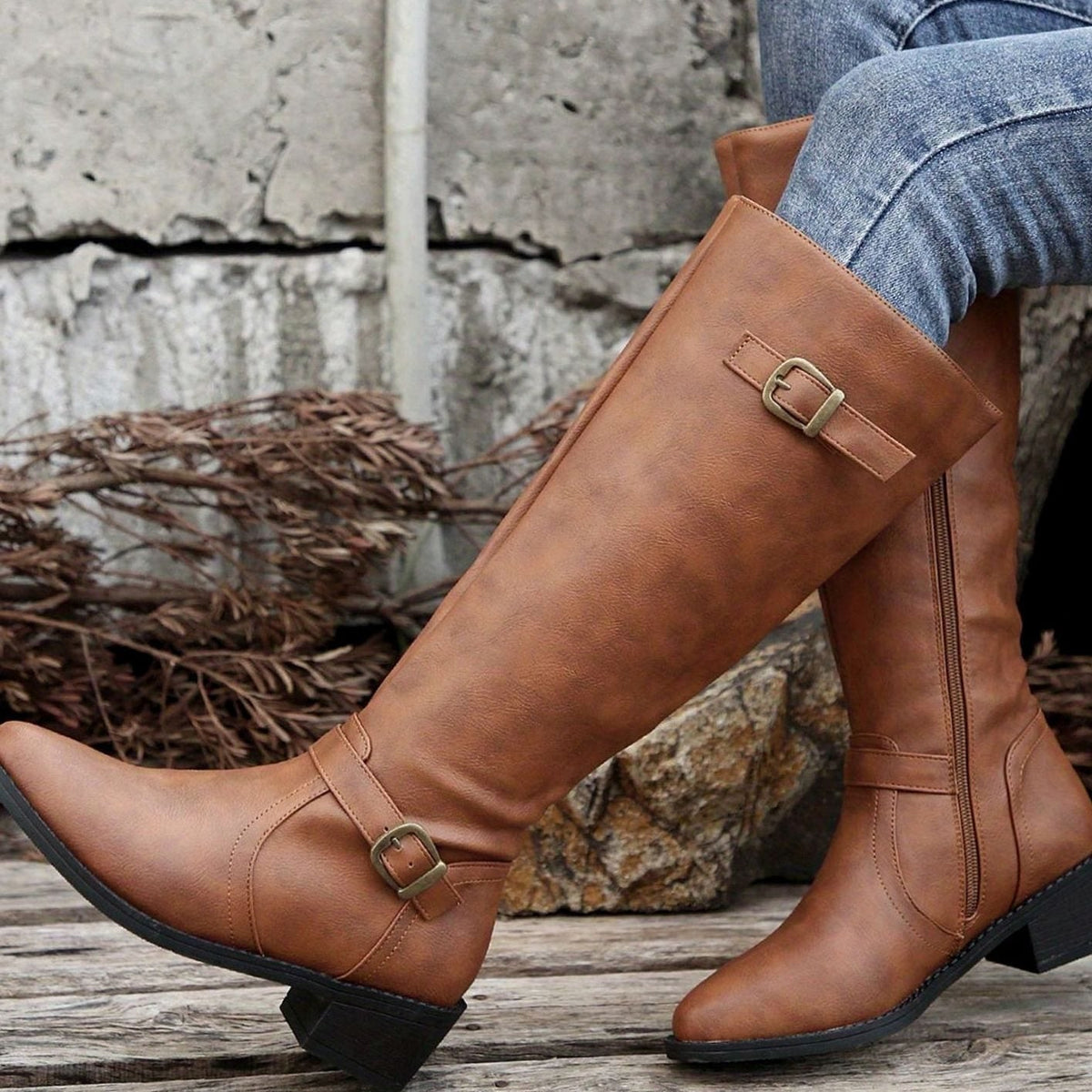 Zara | Women's Knee-High Riding Boots