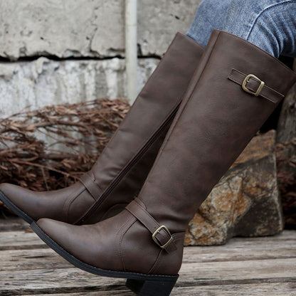 Zara | Women's Knee-High Riding Boots