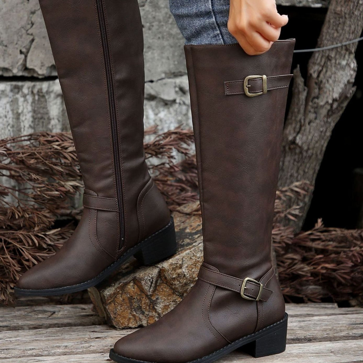 Zara | Women's Knee-High Riding Boots