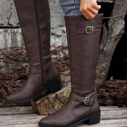Zara | Women's Knee-High Riding Boots