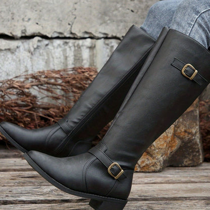 Zara | Women's Knee-High Riding Boots