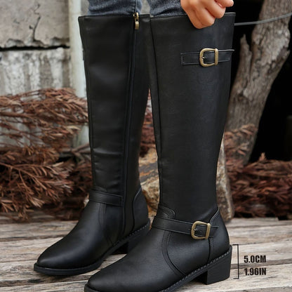 Zara | Women's Knee-High Riding Boots