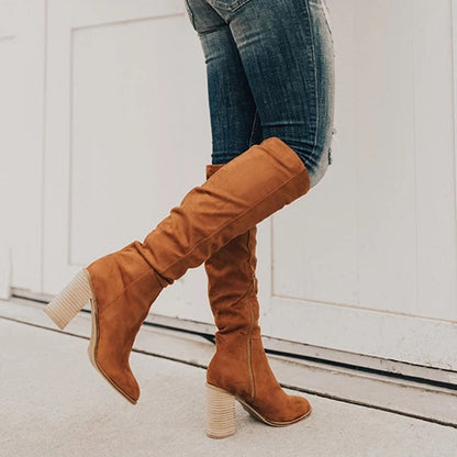 Isla | Women's Knee-High Slouch Boots