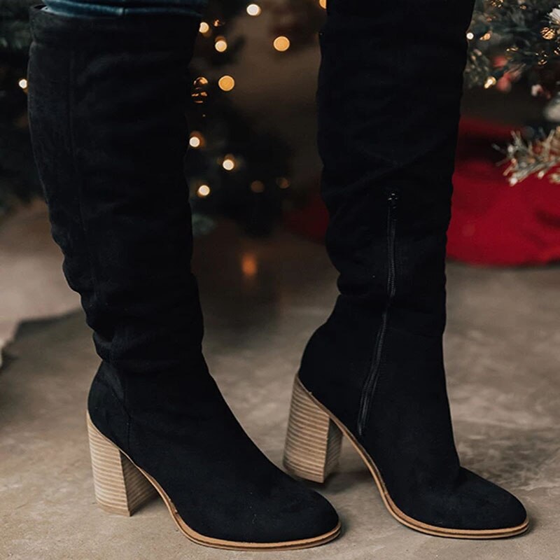 Isla | Women's Knee-High Slouch Boots