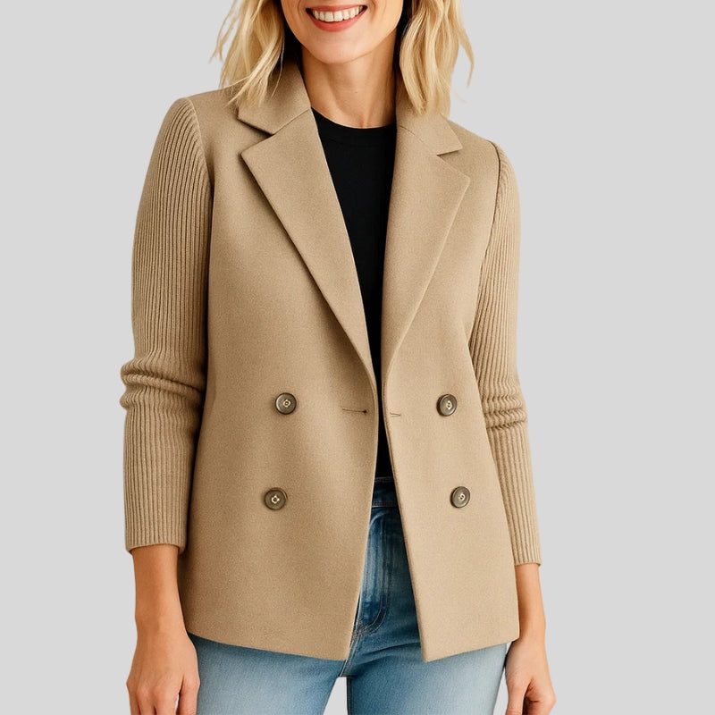 Elsie | Women's Cosy Knit Jumper Blazer