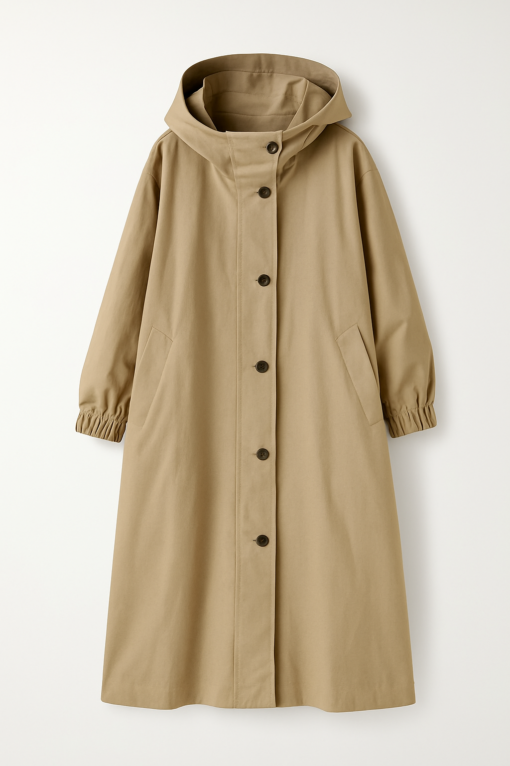 Leah | Women's Ranya Autumn Edition Long Hooded Trench Coat