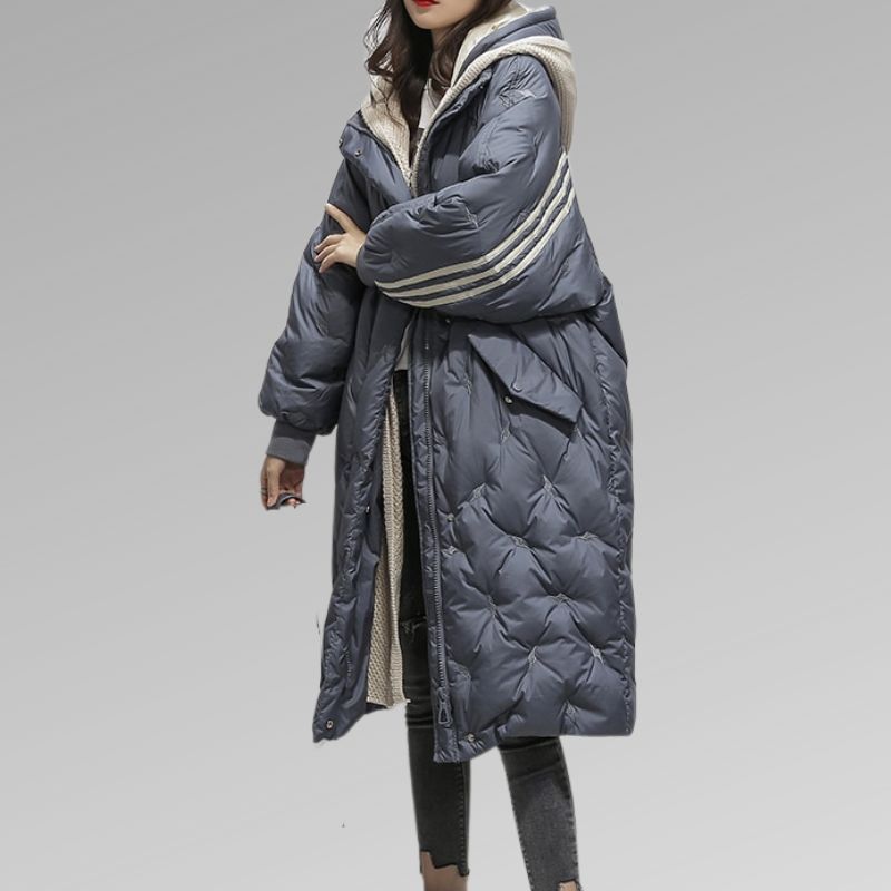 Yasmin | Women's Longline Padded Jacket for Winter