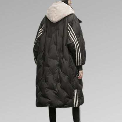 Yasmin | Women's Longline Padded Jacket for Winter