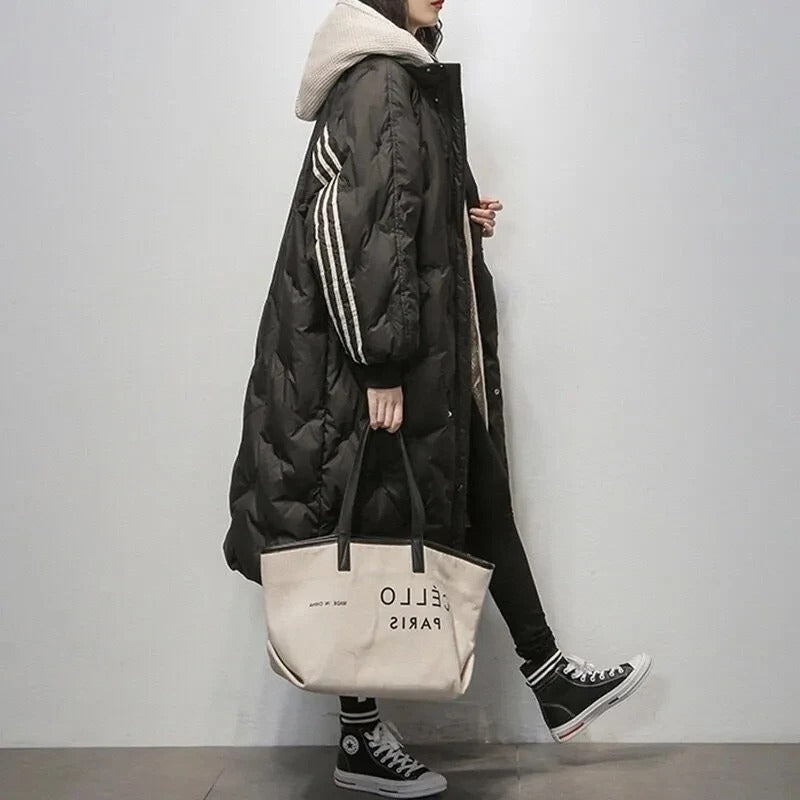 Yasmin | Women's Longline Padded Jacket for Winter