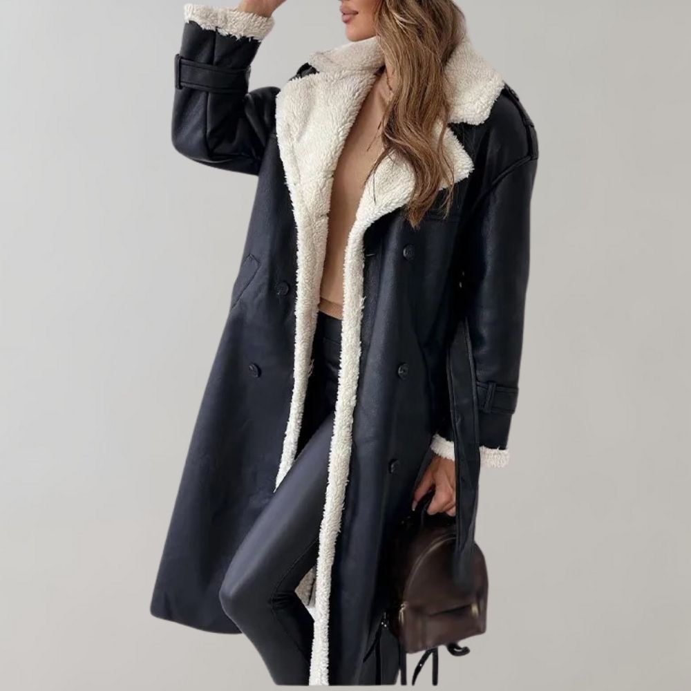 Zara | Women's Long Plush Teddy Fleece Winter Coat