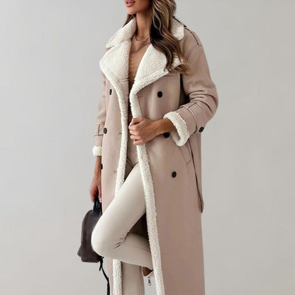 Zara | Women's Long Plush Teddy Fleece Winter Coat