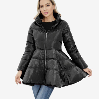Una | Women's Mid-Length Puffer Jacket for Winter