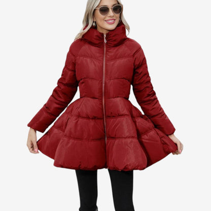 Una | Women's Mid-Length Puffer Jacket for Winter