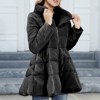 Una | Women's Mid-Length Puffer Jacket for Winter