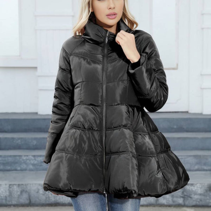 Una | Women's Mid-Length Puffer Jacket for Winter