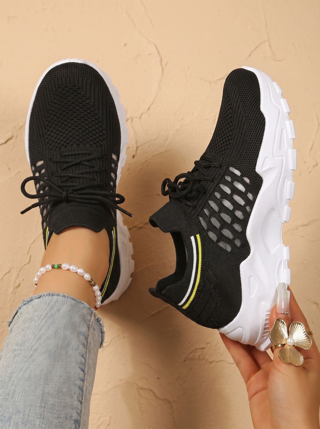 Jasmine | Women's Orthopedic Mesh Trainers
