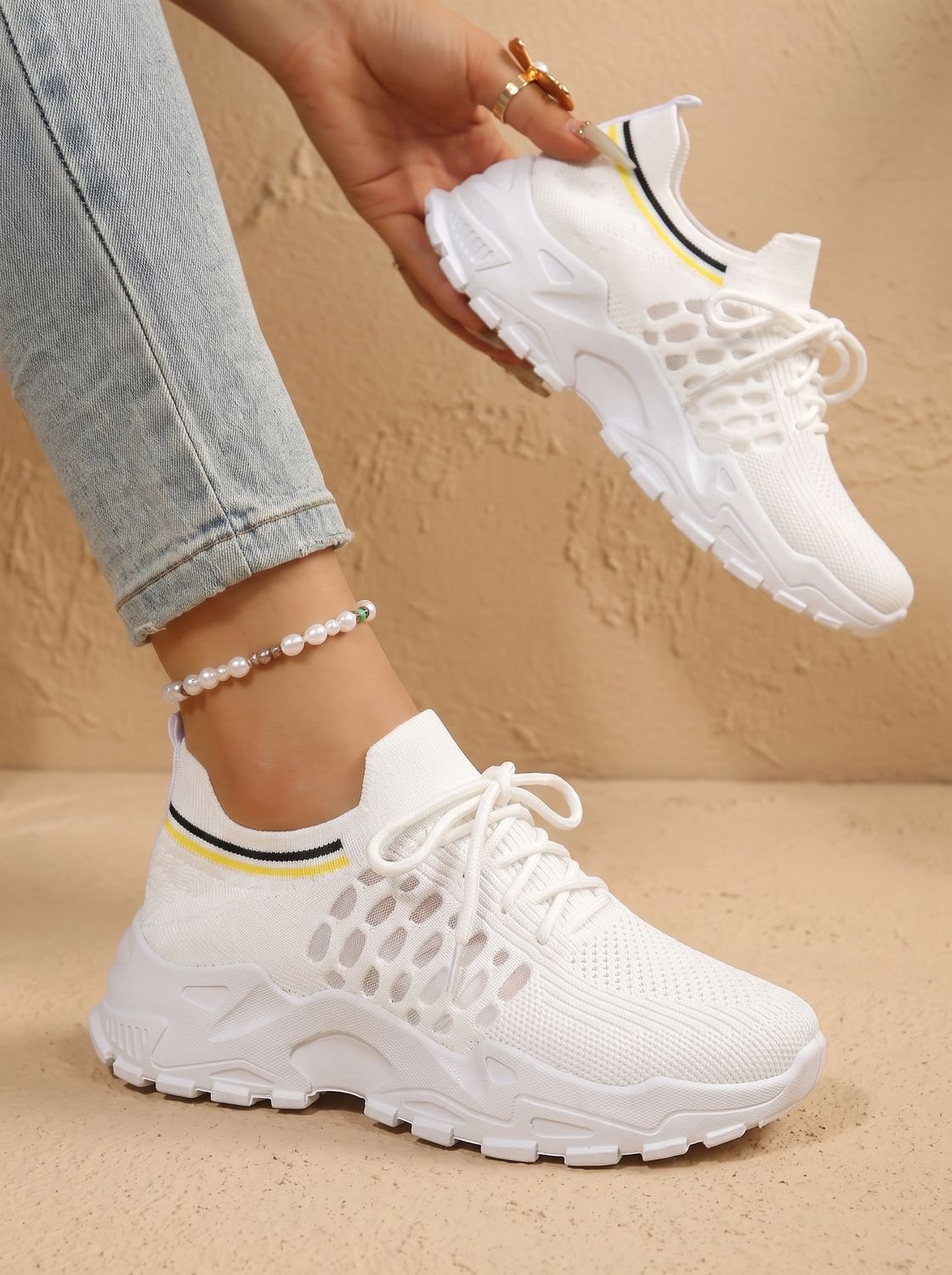 Jasmine | Women's Orthopedic Mesh Trainers