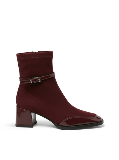 Edie | Women's Comfort Orthopedic Square-Toe Ankle Boots