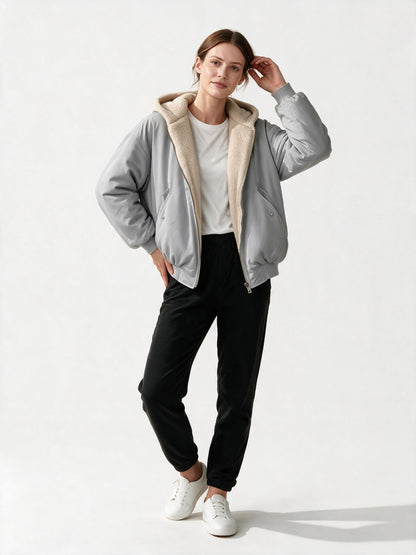 Ivy | Women's Oversized Hooded Winter Jacket