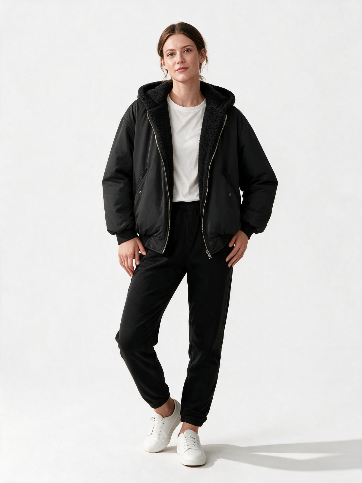 Ivy | Women's Oversized Hooded Winter Jacket