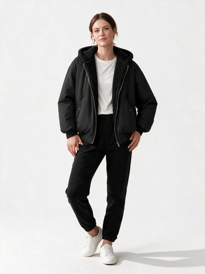 Ivy | Women's Oversized Hooded Winter Jacket