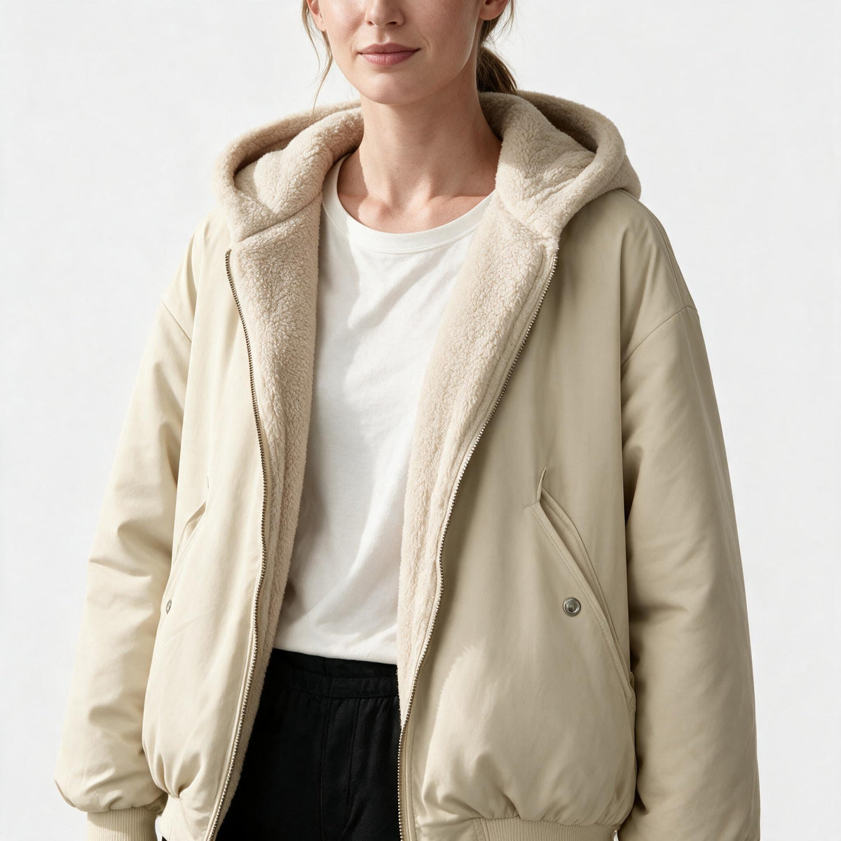 Ivy | Women's Oversized Hooded Winter Jacket