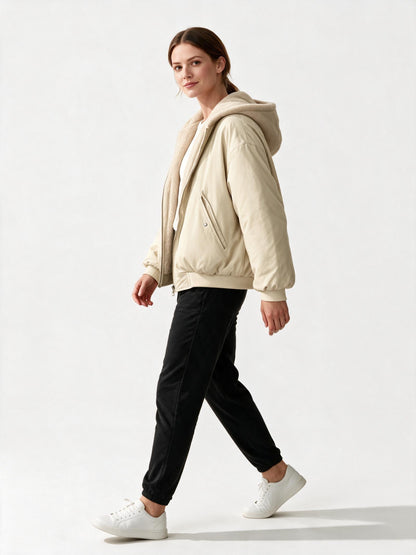 Ivy | Women's Oversized Hooded Winter Jacket