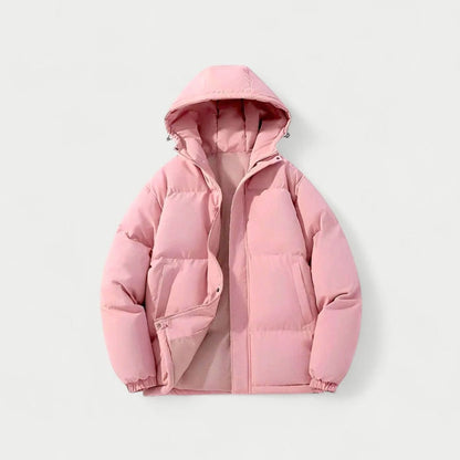 Violet | Women's Oversized Hooded Quilted Puffer Jacket for Winter