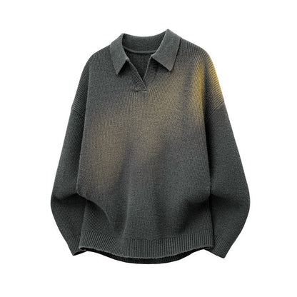 Layla | Women's Relaxed Oversized Knit Polo Jumper