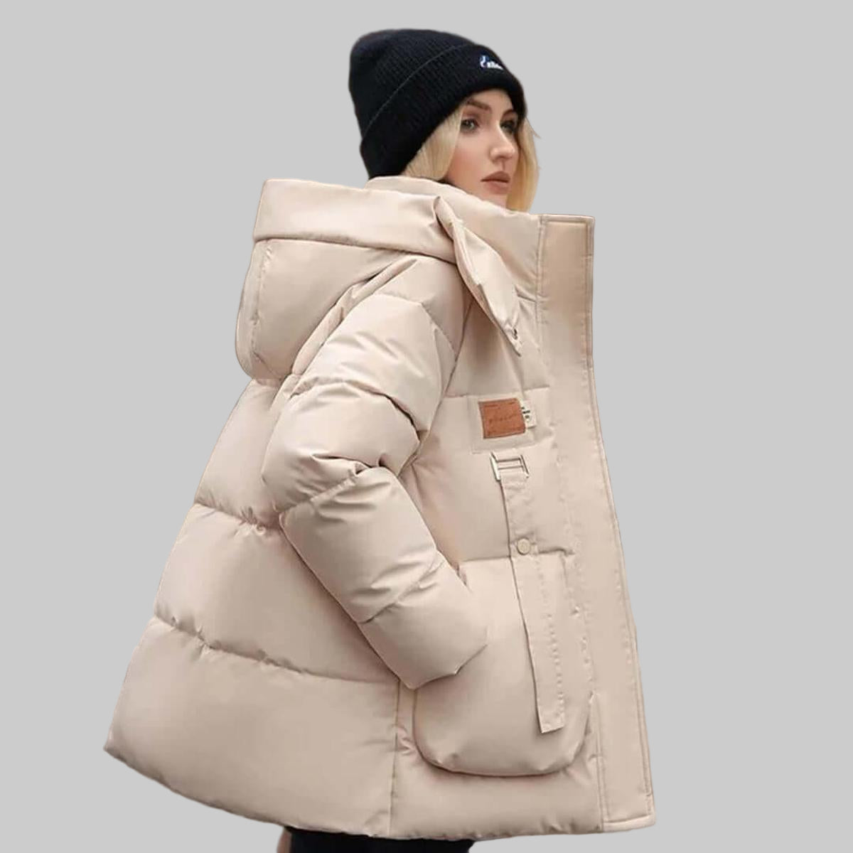 Lucy | Women's Warm Padded Hooded Jacket for Winter