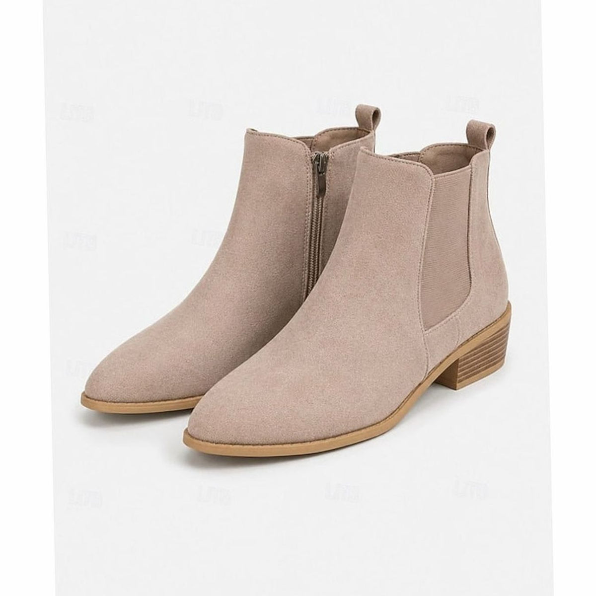 Harriet | Women's Suede Pointed-Toe Ankle Booties