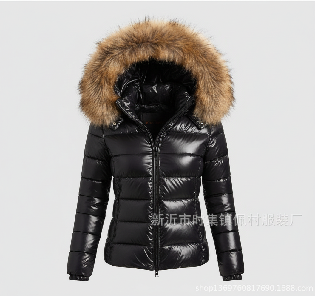 Matilda | Women's Quilted Jacket with Luxurious Faux Fur Collar for Winter